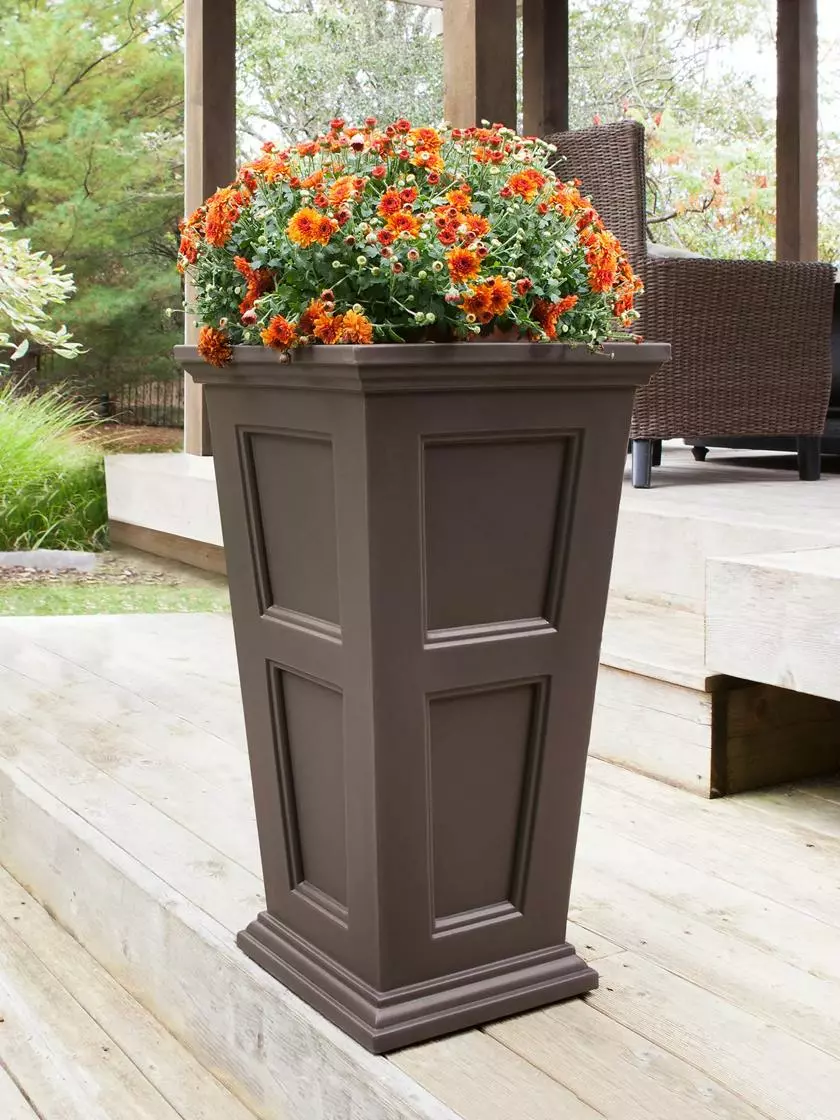 GSC Fairfield Self-Watering Tall Patio Planters, 34” 8 GSC Fairfield Self-Watering Tall Patio Planters, 34” - Image 6