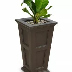 GSC Fairfield Self-Watering Tall Patio Planters, 34” 24 GSC Fairfield Self-Watering Tall Patio Planters, 34” -Plant Supports Shop 8600109 06V tif