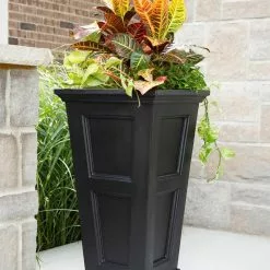 GSC Fairfield Self-Watering Tall Patio Planters, 34” 19 GSC Fairfield Self-Watering Tall Patio Planters, 34” -Plant Supports Shop 8600109 16V tif