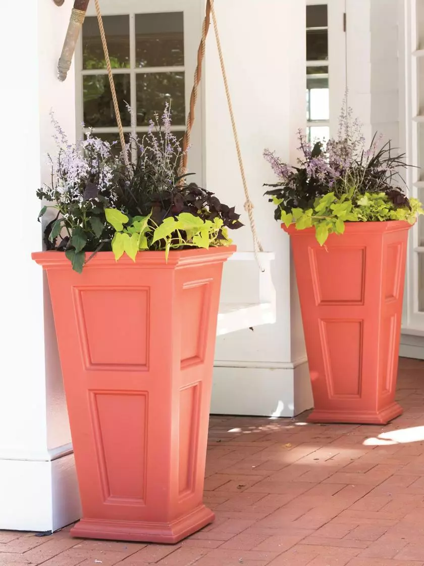 GSC Fairfield Self-Watering Tall Patio Planters, 34” 7 GSC Fairfield Self-Watering Tall Patio Planters, 34” - Image 5