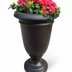 GSC Ellington Self-Watering Urn Planter, 24" 15 GSC Ellington Self-Watering Urn Planter, 24" -Plant Supports Shop 8600110 05V tif