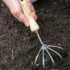 GSC Gardener’s Lifetime 5-Tine Cultivator With Short Handle 1 GSC Gardener’s Lifetime 5-Tine Cultivator With Short Handle -Plant Supports Shop 8600305 2991