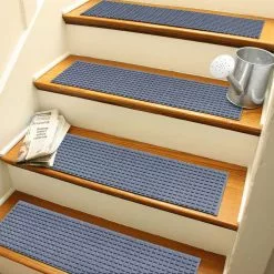 GSC Squares Water Glutton Stair Treads, Set Of 4