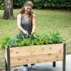 GSC Self-Watering Elevated Planter Box, 2' X 4' -Plant Supports Shop 8608959 4040 tif