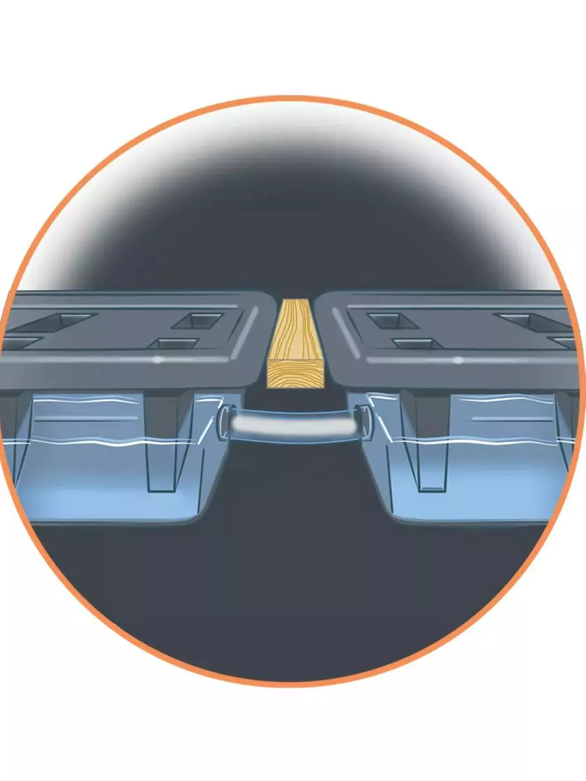 GSC Self-Watering Eco-Stained Elevated Planter Box, 2' X 8' 13 GSC Self-Watering Eco-Stained Elevated Planter Box, 2' X 8' - Image 11
