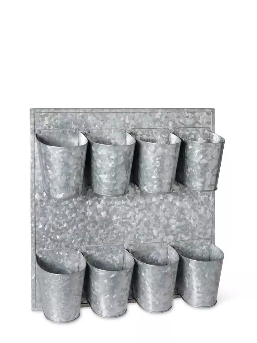 GSC 8 Pot Metal Wall Planter 5 GSC 8 Pot Metal Wall Planter - Image 3