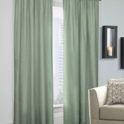 GSC Prescot Pole Top Insulated Curtain Panels 80" X 63", Set Of 2 -Plant Supports Shop 8609149 10v