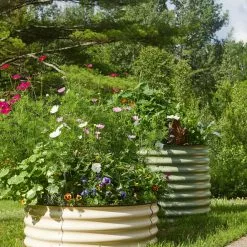 GSC Birdies™ Round Metal Raised Bed, Tall -Plant Supports Shop 8609150 6524 tif 1