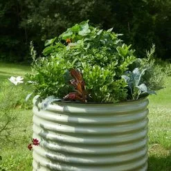 GSC Birdies™ Round Metal Raised Bed, Tall