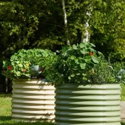 GSC Birdies™ Round Metal Raised Bed, Tall -Plant Supports Shop 8609152 6530 tif