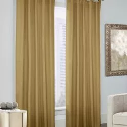 GSC Prescot Tab Top Insulated Curtain Panels 80" X 84", Set Of 2