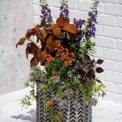 GSC Galvanized Grow Bag Planter 12"