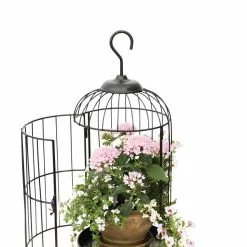 GSC Hanging Birdcage Planter Set
