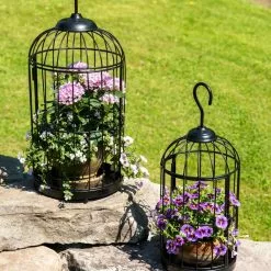 GSC Hanging Birdcage Planter Set 10 GSC Hanging Birdcage Planter Set -Plant Supports Shop 8609181 0374 tif