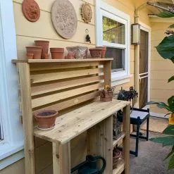 GSC Gardener’s Supply Tall Cedar Potting Bench -Plant Supports Shop 8609185 01IN tif