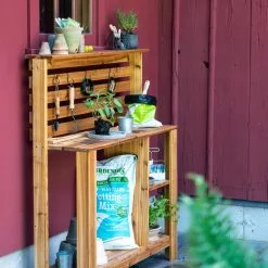 GSC Gardener’s Supply Tall Cedar Potting Bench -Plant Supports Shop 8609185 0564 tif