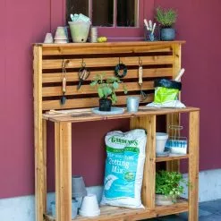 GSC Gardener’s Supply Tall Cedar Potting Bench