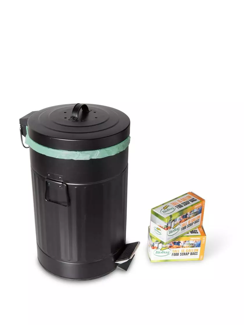 GSC Pedal Pop Compost Can With Biobags, Set Of 2 8 GSC Pedal Pop Compost Can With Biobags, Set Of 2 - Image 6