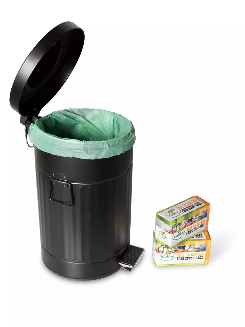 GSC Pedal Pop Compost Can With Biobags, Set Of 2 3 GSC Pedal Pop Compost Can With Biobags, Set Of 2