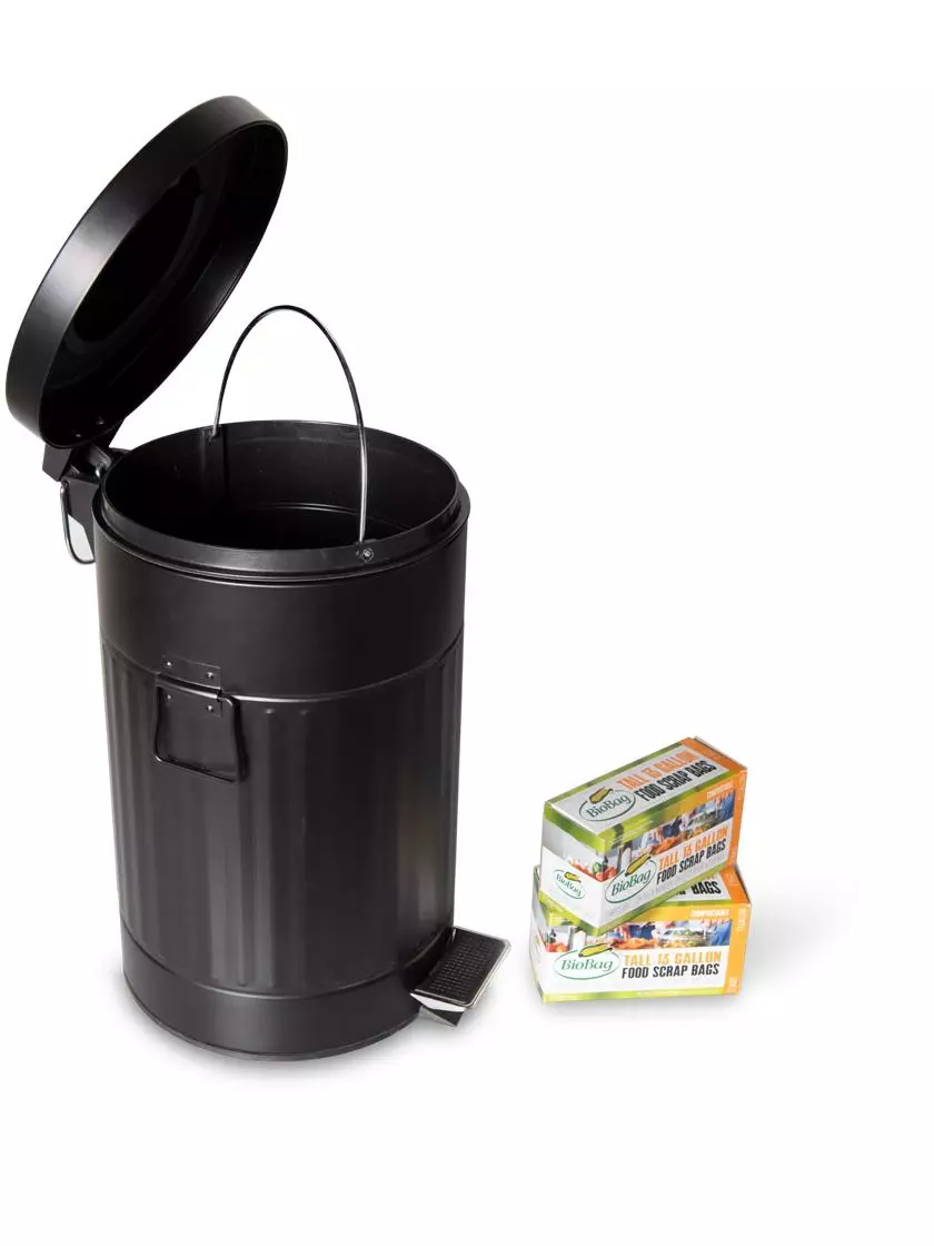 GSC Pedal Pop Compost Can With Biobags, Set Of 2 6 GSC Pedal Pop Compost Can With Biobags, Set Of 2 - Image 4