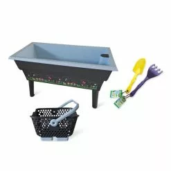 GSC Calipso 3-in-1 Kids Gardening Self-Watering Planter Kit -Plant Supports Shop 8609217 16V calipso 3 in 1 kids gardening self watering planter kit blue