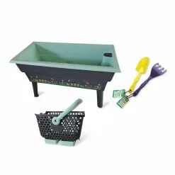 GSC Calipso 3-in-1 Kids Gardening Self-Watering Planter Kit -Plant Supports Shop 8609217 18V calipso 3 in 1 kids gardening self watering planter kit green