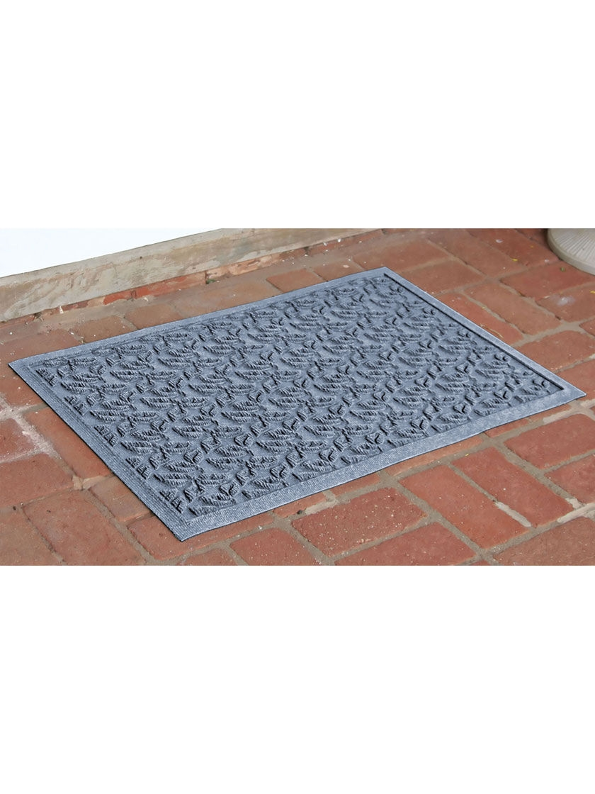 GSC Dogwood Leaf Water Glutton Doormat, 23" X 36" 3 GSC Dogwood Leaf Water Glutton Doormat, 23" X 36"