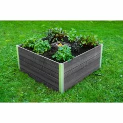 GSC Vita Urbana Keyhole Garden, 4’x4’x22” -Plant Supports Shop 8609384 02v