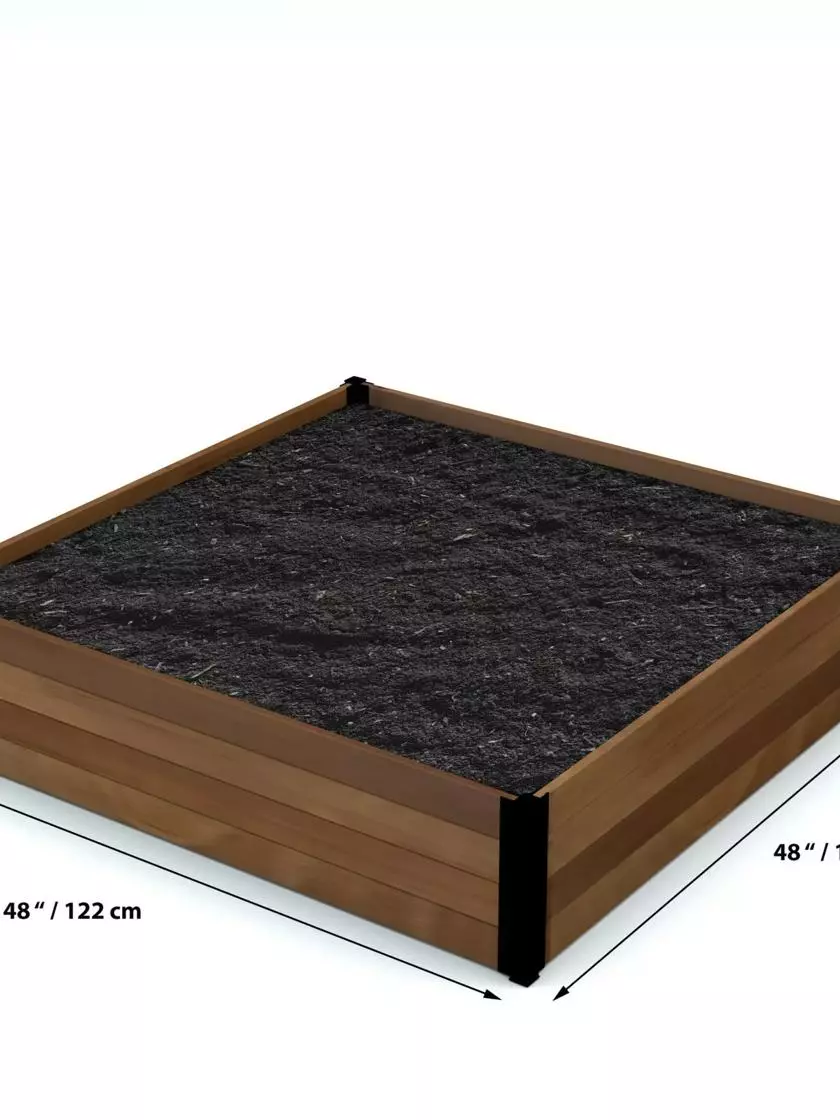 GSC Vita Mezza Garden Bed, 4’x4’x11” 4 GSC Vita Mezza Garden Bed, 4’x4’x11” - Image 2