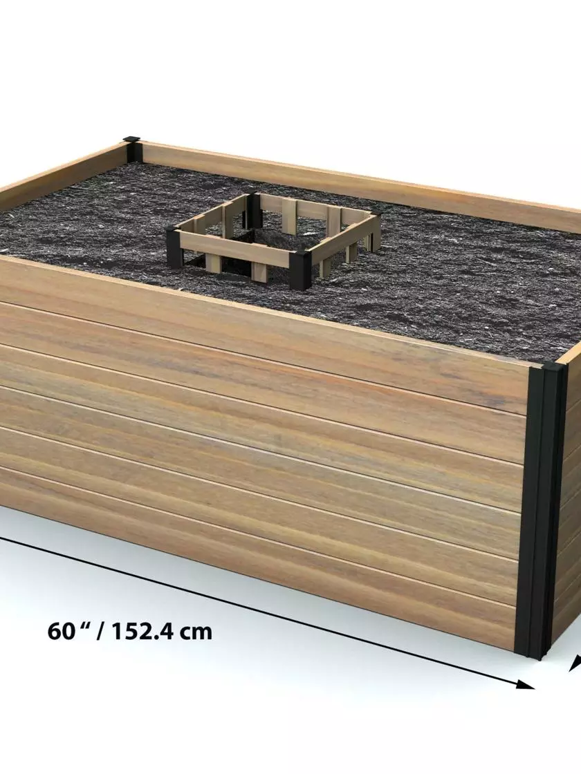 GSC Vita Mezza Keyhole Garden 3’x5’ 4 GSC Vita Mezza Keyhole Garden 3’x5’ - Image 2