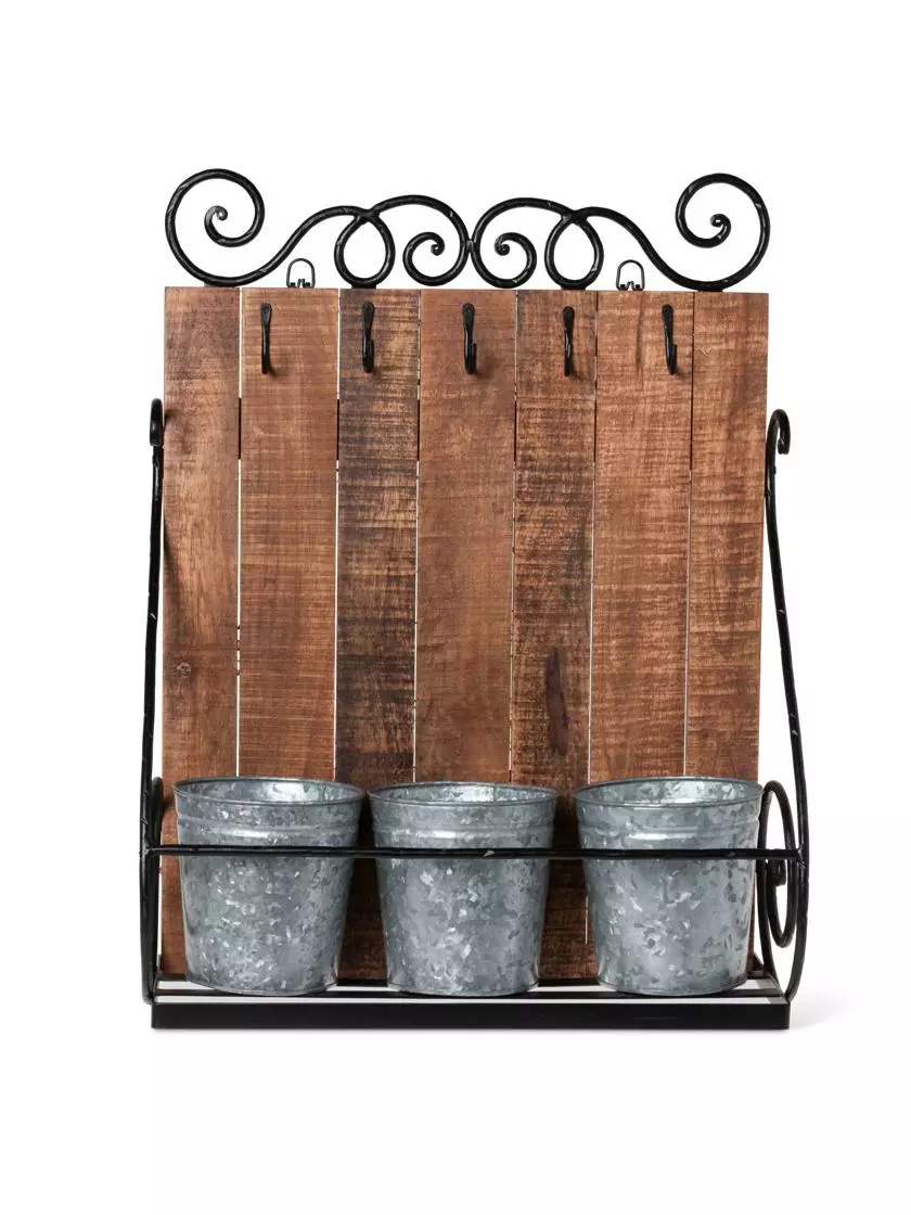 GSC Wall Shelf With Planters 6 GSC Wall Shelf With Planters - Image 4