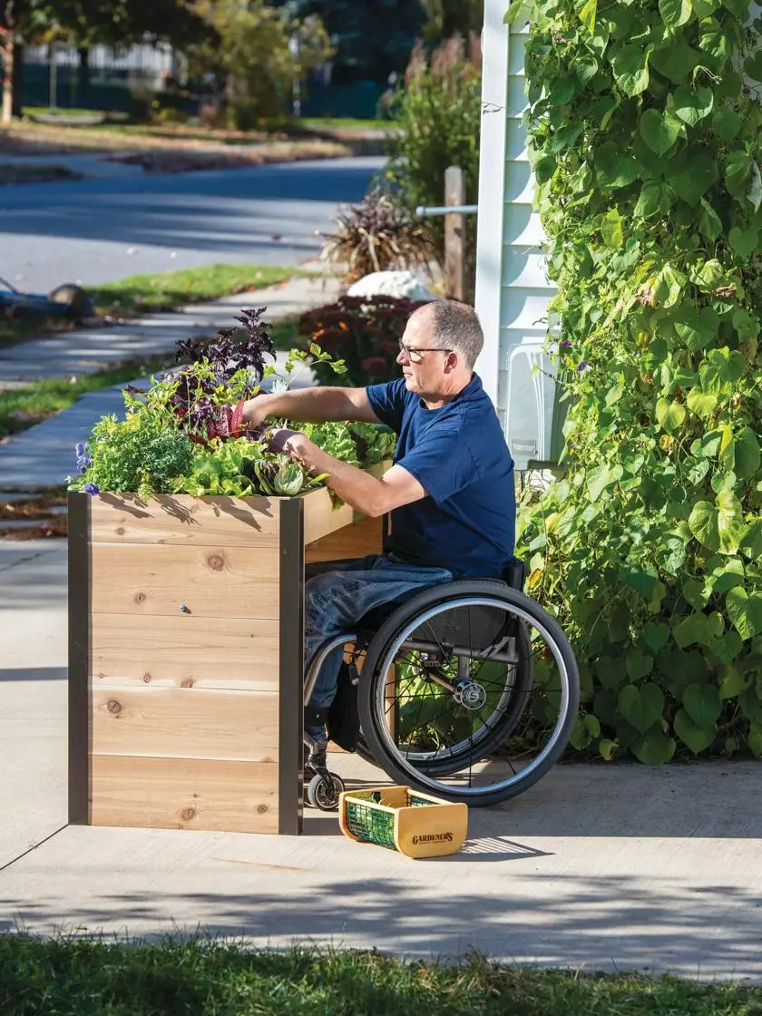 GSC Wheelchair Accessible Elevated Garden Bed 3 GSC Wheelchair Accessible Elevated Garden Bed