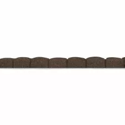 GSC Roman Stone Recycled Rubber Landscape Edging, 4' 11 GSC Roman Stone Recycled Rubber Landscape Edging, 4' -Plant Supports Shop 8609898 03V tif