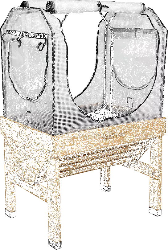 GSC Compact VegTrug® Greenhouse Cover Kit 6 GSC Compact VegTrug® Greenhouse Cover Kit - Image 4