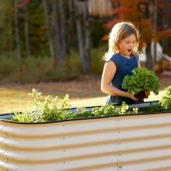 GSC Birdies™ Modular Metal Raised Bed, Tall -Plant Supports Shop 8610174 5015 tif