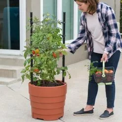 GSC Gardener’s Victory Self-Watering Planter Garden Kit -Plant Supports Shop 8610239 06002 tif