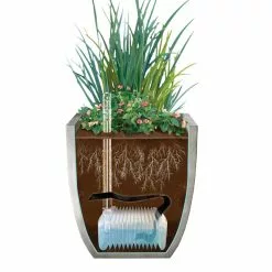 GSC Adjustable Self-Watering Insert For Pots And Planters -Plant Supports Shop 8610250 SWInsert art 8inSq tif