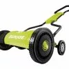 GSC Sun Joe MJ1800M 18-Inch Quad-Wheel, 5-Position, Razor Sharp Cutting Blade, Silent Push Reel Mower