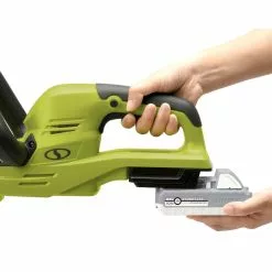 GSC Sun Joe 24V-HT22-LTE 24-Volt ION+ Cordless Hedge Trimmer Kit | 22-Inch | W/ 2.0-Ah Battery And Charger -Plant Supports Shop 8610657 05v