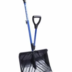 GSC Snow Joe SJ-SHLV01 Shovelution Strain-Reducing Snow Shovel | 18-Inch | Spring Assisted Handle