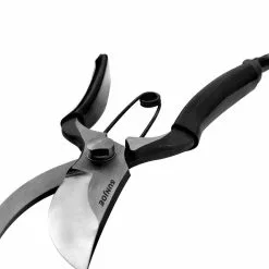 GSC Sun Joe By Nisaku NJPSC1 Carbon Steel Pruner/Secateurs With Genuine Leather Holster And Non-Slip Grip