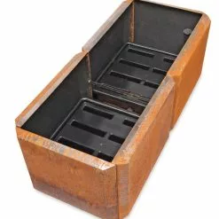 GSC Corten Steel Modular Raised Bed, 2'x4' -Plant Supports Shop 8610702 0028 tif