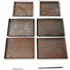 GSC Corten Steel Modular Raised Bed, 2'x4' -Plant Supports Shop 8610702 5140 tif