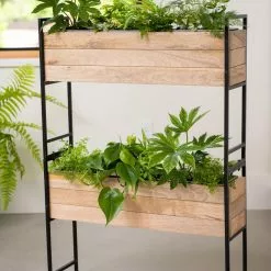 GSC Tartu 2-Tier Elevated Rectangular Planter