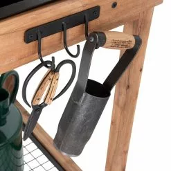 GSC Dynamic Acacia Potting Bench With Soil Reservoir -Plant Supports Shop 8611009 004