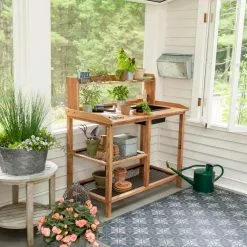 GSC Galvanized Garden Tool Storage Box -Plant Supports Shop 8611009 021 tif