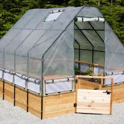GSC Garden In A Box With Greenhouse, 8' X 8'