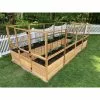 GSC Garden In A Box With Deer Fence, 8' X 16' -Plant Supports Shop 8611036 01V
