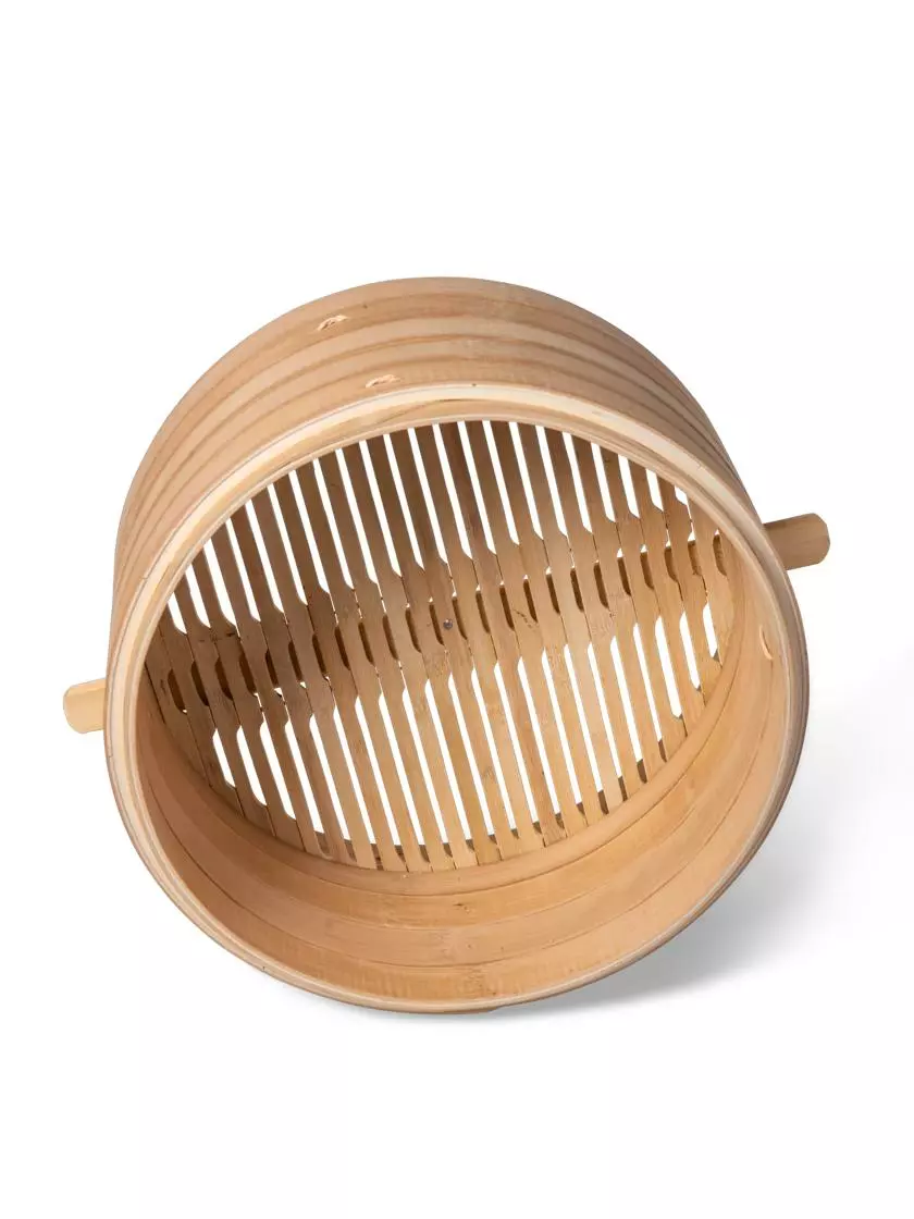 GSC Stackable Bamboo Harvest Storage Basket 4 GSC Stackable Bamboo Harvest Storage Basket - Image 2