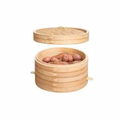 GSC Stackable Bamboo Harvest Storage Basket Lid 9 GSC Stackable Bamboo Harvest Storage Basket Lid -Plant Supports Shop 8611058 exploded tif